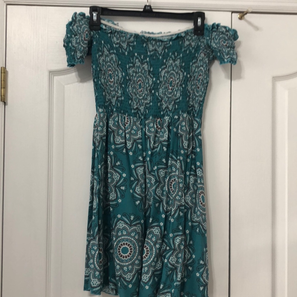 Off the Shoulder Mini Dress